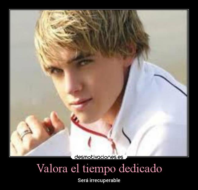 Valora el tiempo dedicado - Será irrecuperable