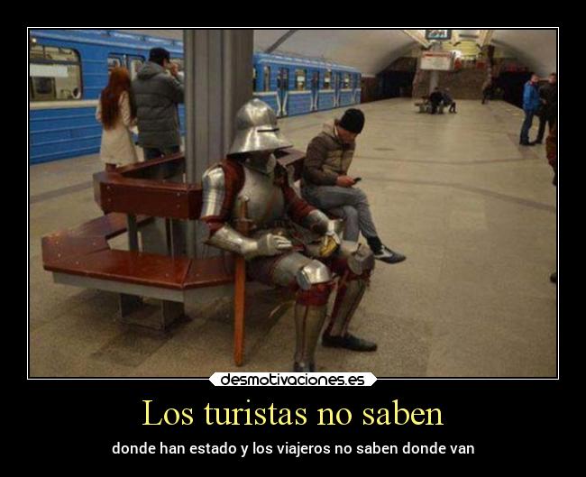 Los turistas no saben - 