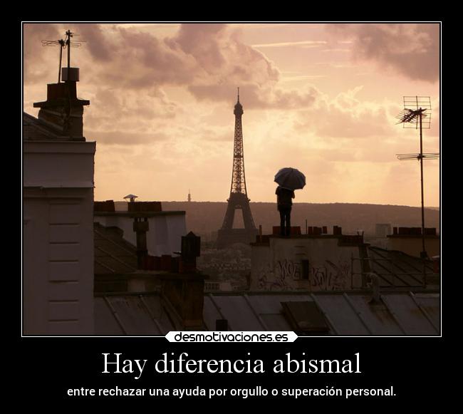 Hay diferencia abismal - 
