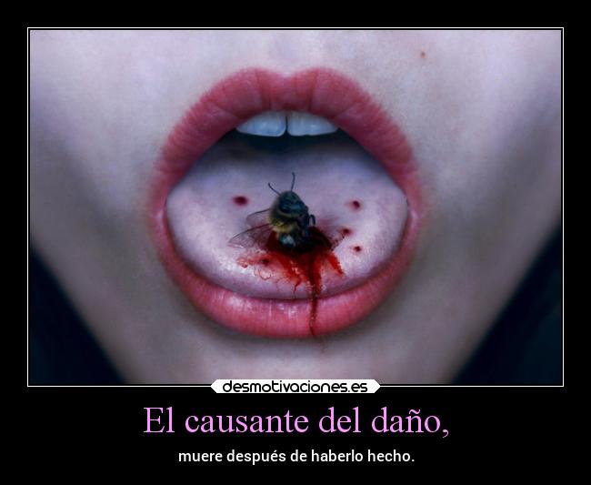 El causante del daño, - 