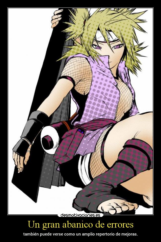 Un gran abanico de errores -