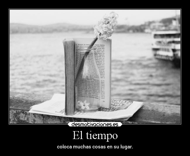 El tiempo -