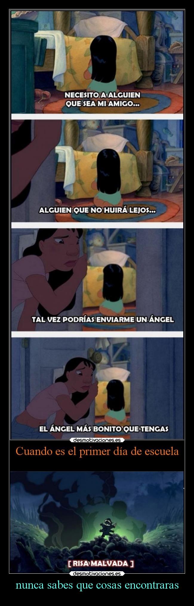 nunca sabes que cosas encontraras -