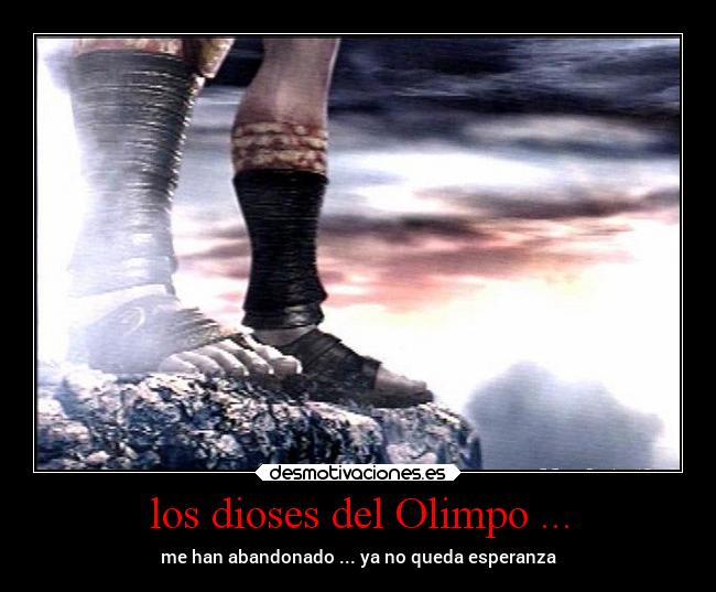 los dioses del Olimpo ... -