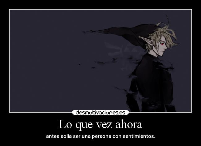 Lo que vez ahora - 