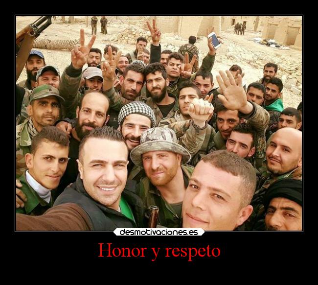 Honor y respeto -