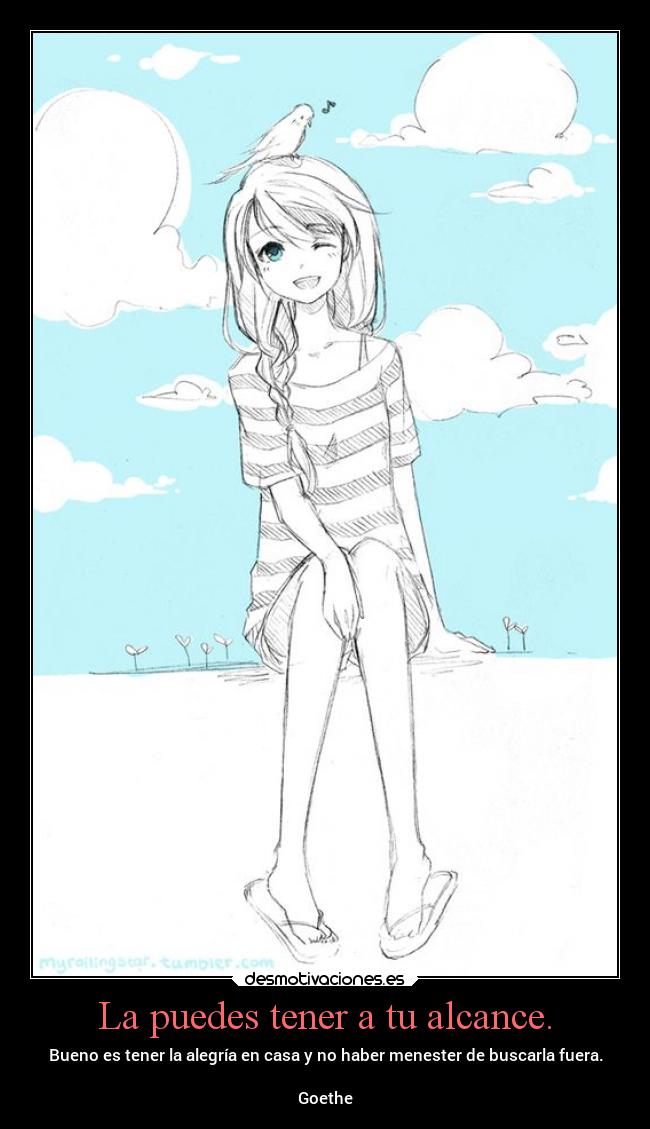 La puedes tener a tu alcance. - 