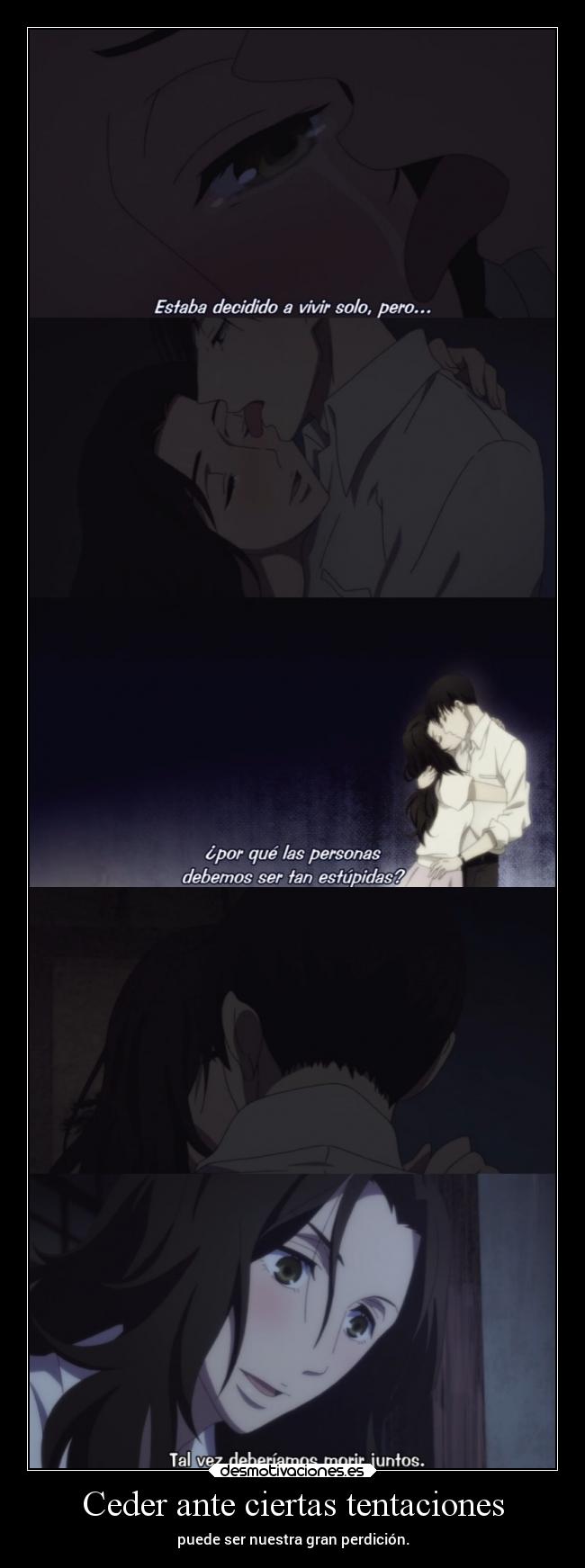 carteles alegria muerte memes guerra libertad miedo pensamientos mexico shouwa genroku rakugo shinjuu desmotivaciones