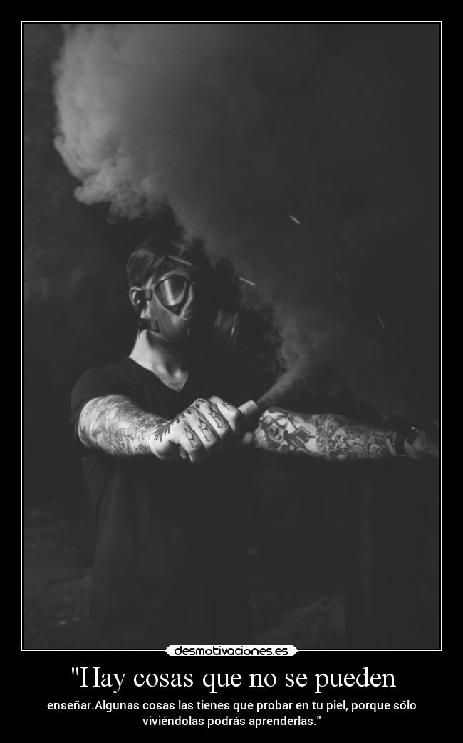Hay cosas que no se pueden -