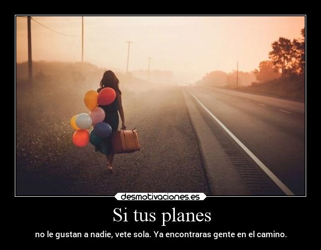 Si tus planes - 