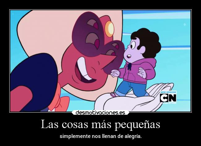 Las cosas más pequeñas - 