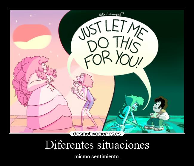 carteles amigos steven universe perla lapislazuli rose cuarzo laurasimpson11 desmotivaciones