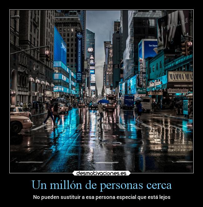 Un millón de personas cerca - 