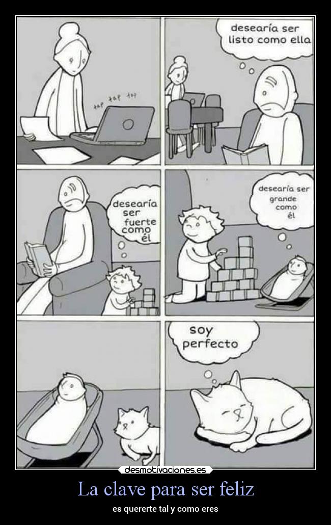 La clave para ser feliz -