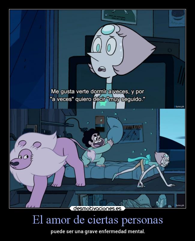 El amor de ciertas personas -