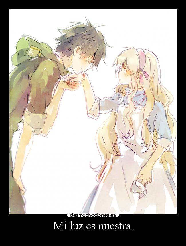Mi luz es nuestra. -