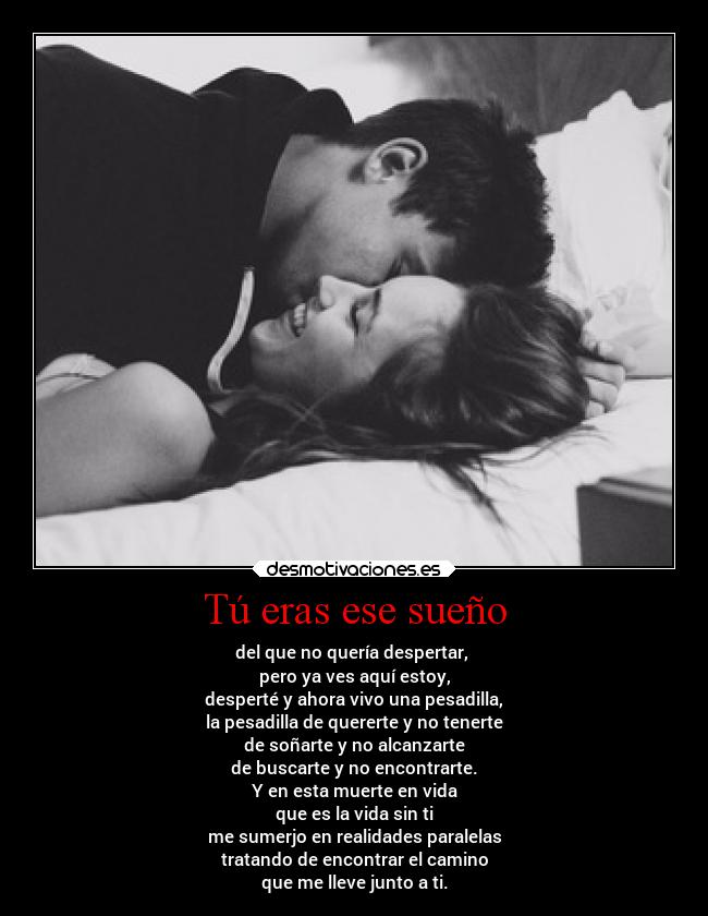 Tú eras ese sueño - 