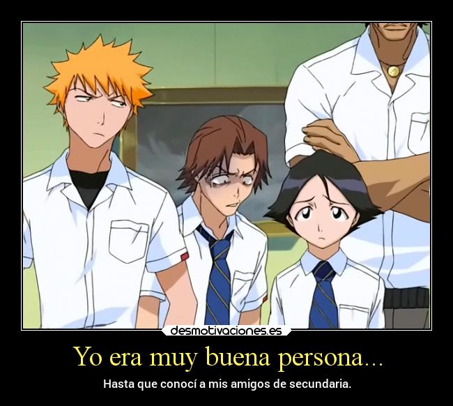 carteles anime amistad amigos amenos note abandonan desmotivaciones