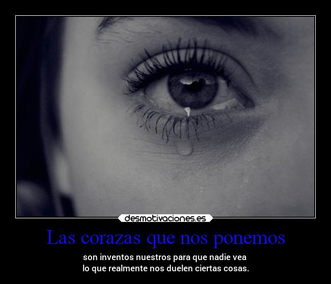 Las corazas que nos ponemos - 