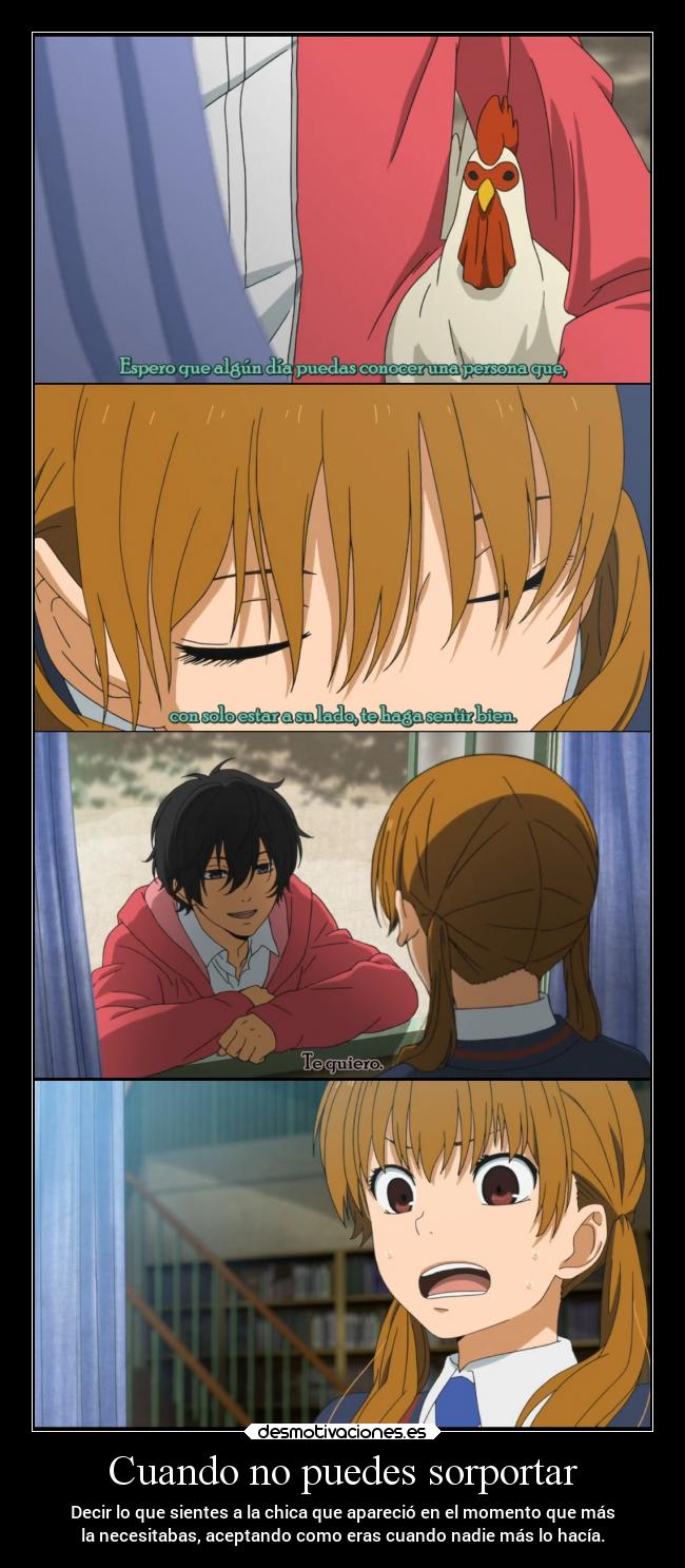 Cuando no puedes sorportar - 