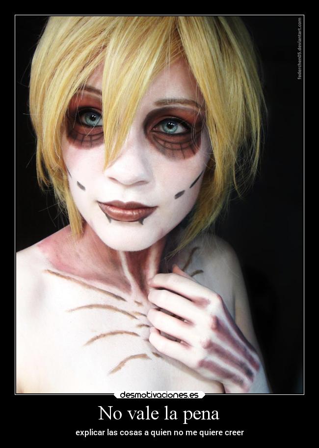 No vale la pena - 