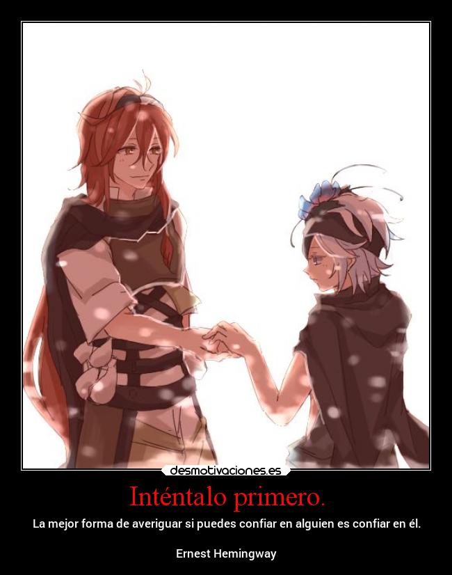 carteles anime frases filosofia confianza sentimientos rokkanoyuusha projectd soyunidiotatm desmotivaciones