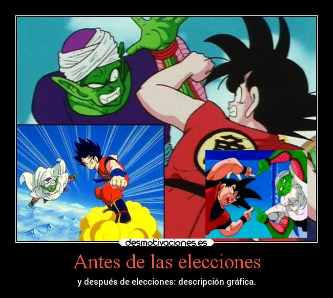Antes de las elecciones - y después de elecciones: descripción gráfica.