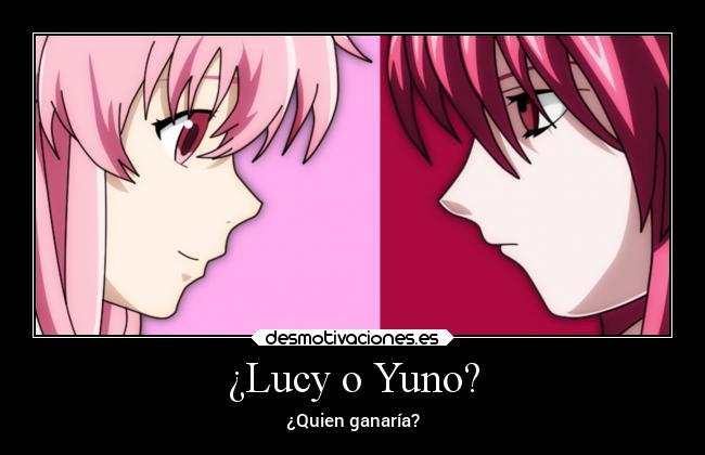 ¿Lucy o Yuno? - ¿Quien ganaría?