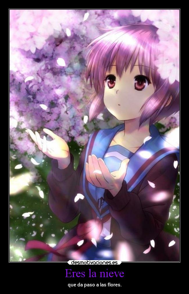 Eres la nieve -