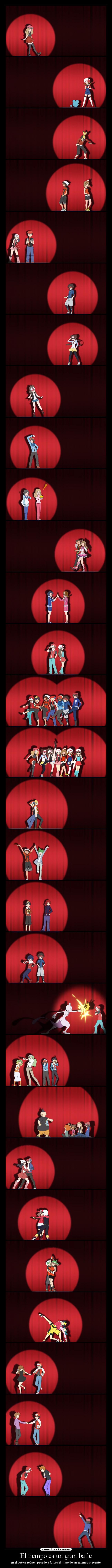 El tiempo es un gran baile -