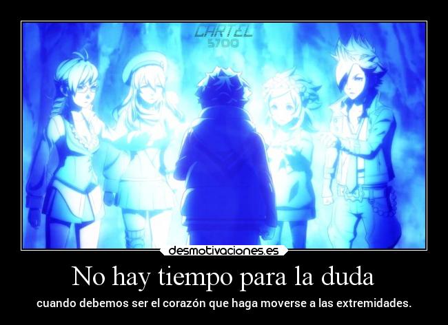No hay tiempo para la duda -