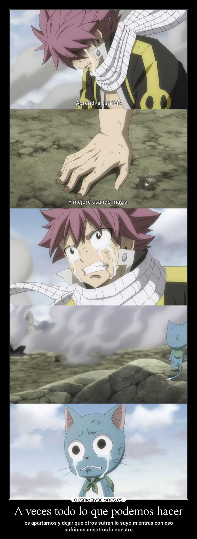 A veces todo lo que podemos hacer - 