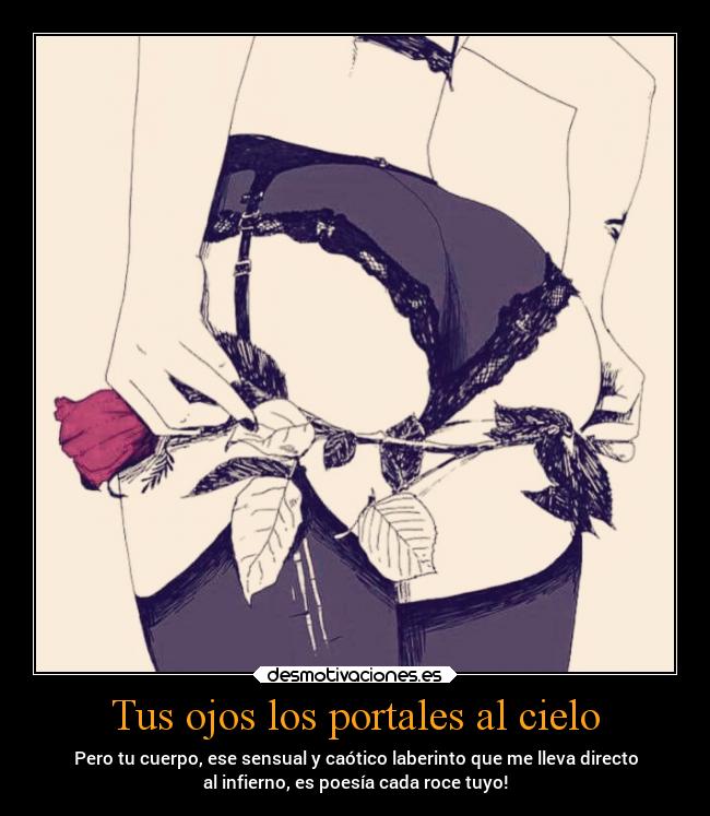 Tus ojos los portales al cielo - 