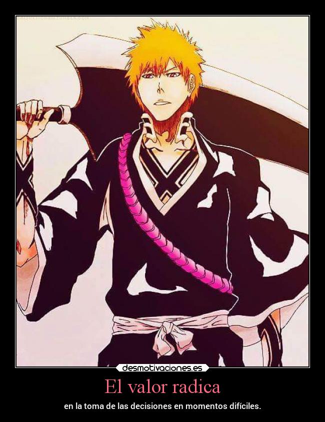 carteles caracter momentos bleah ichigo desmotivaciones