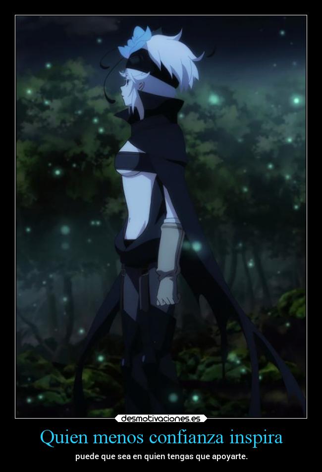 carteles confianza anime confianza rokkanoyuusha danieldats desmotivaciones