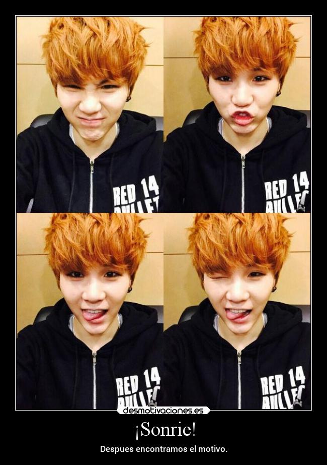 ¡Sonrie! - Despues encontramos el motivo.