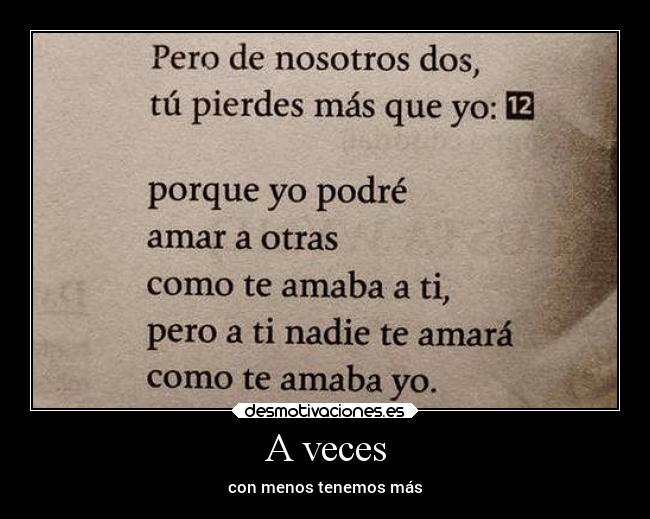 A veces - 