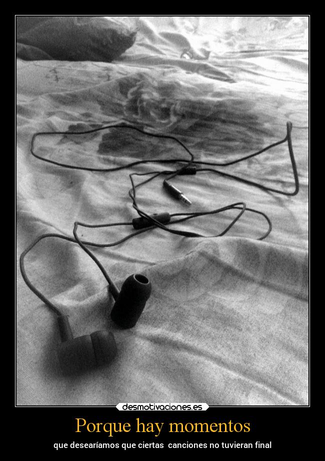 Porque hay momentos - 