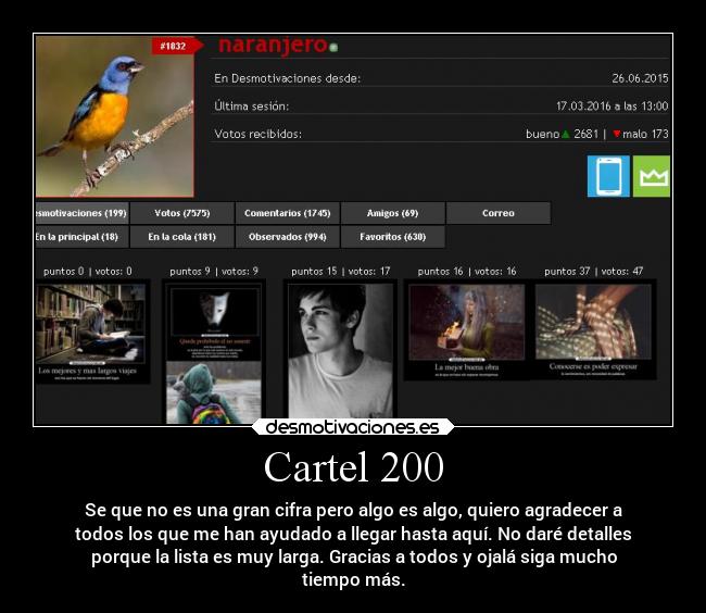 Cartel 200 -