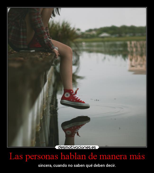 Las personas hablan de manera más -