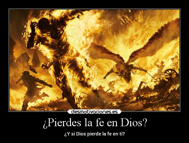 ¿Pierdes la fe en Dios? - ¿Y si Dios pierde la fe en ti?