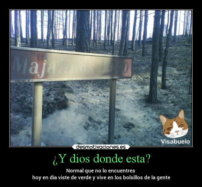 ¿Y dios donde esta? - 