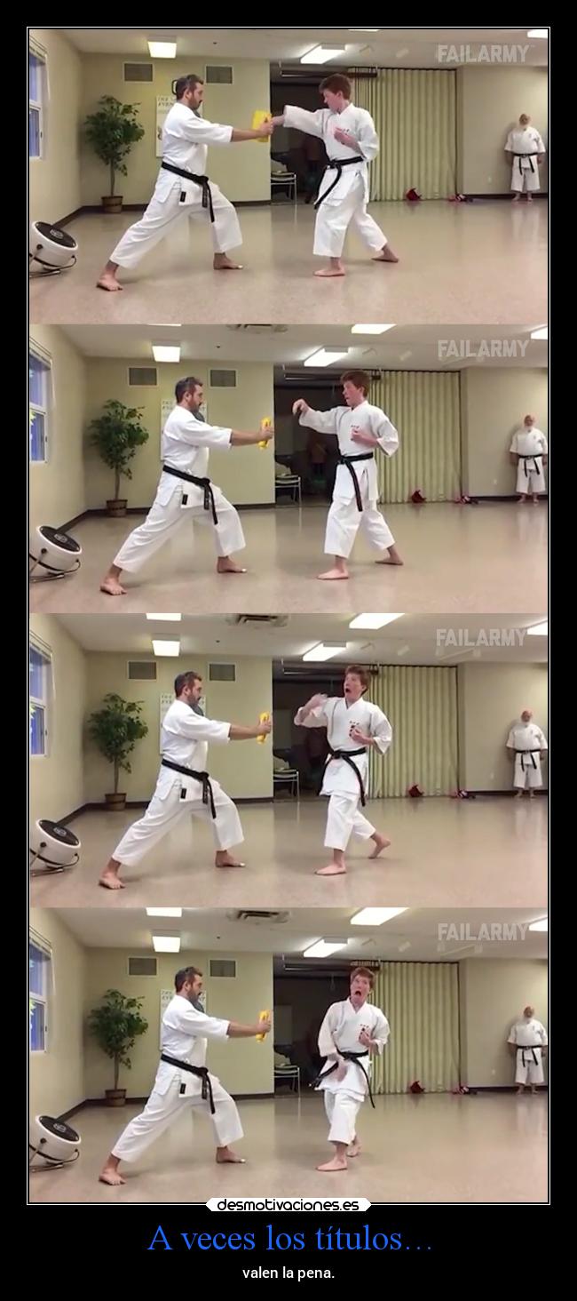 A veces los títulos… - valen la pena.