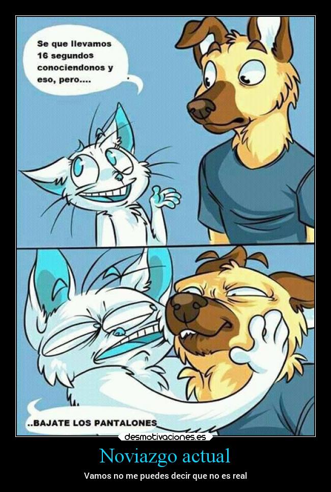 Noviazgo actual - Vamos no me puedes decir que no es real