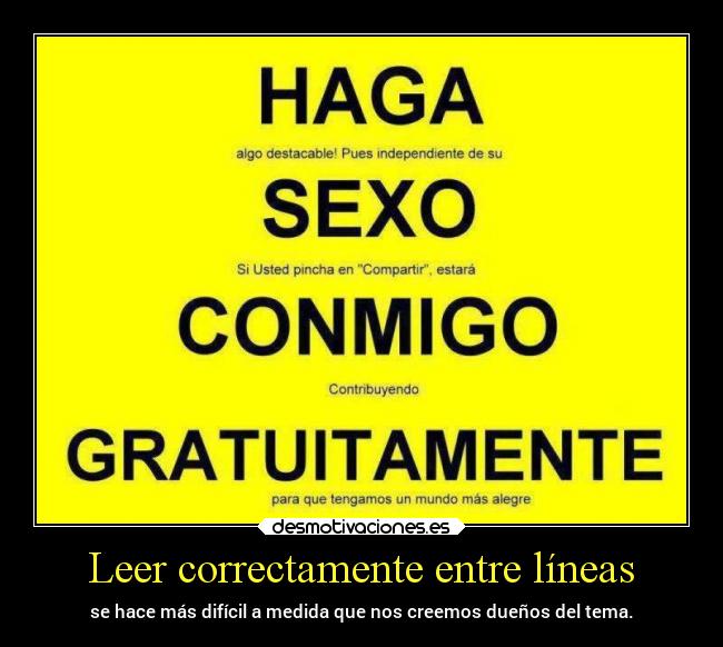 carteles humor desmotivaciones comprension lectora persona erosekai elbuskador1 desmotivaciones