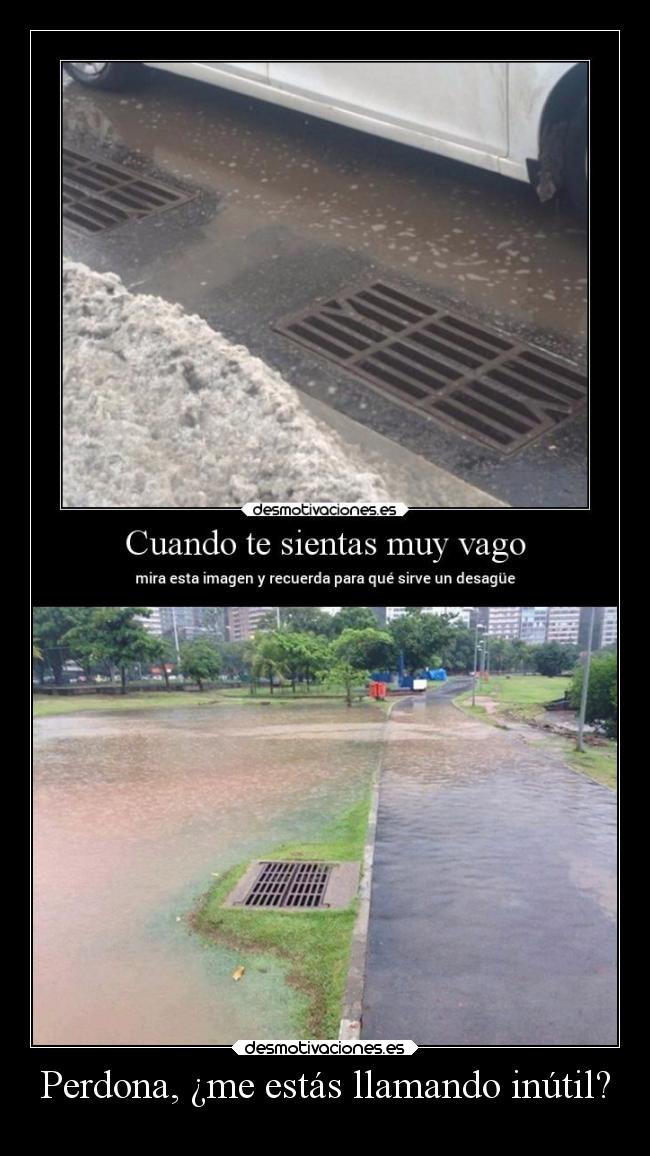 Perdona, ¿me estás llamando inútil? -