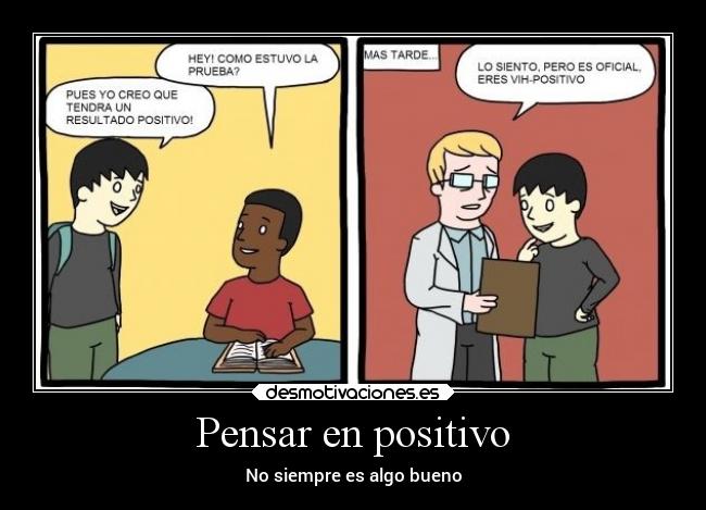 Pensar en positivo - 