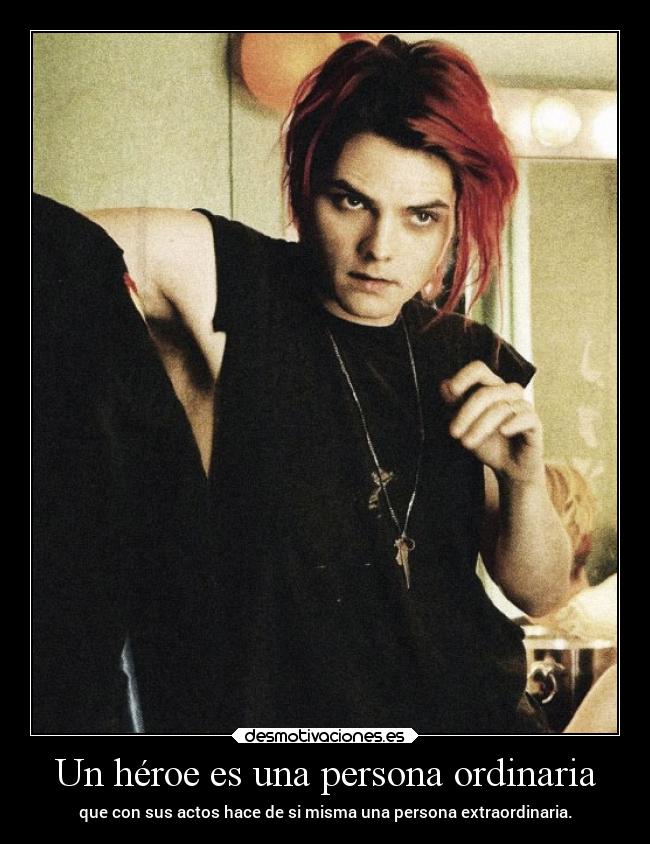 Un héroe es una persona ordinaria - 