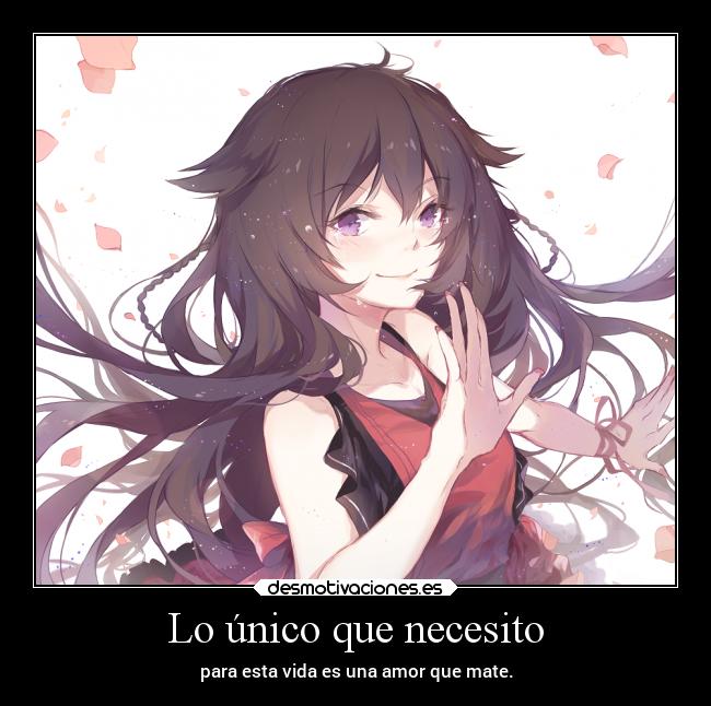 Lo único que necesito - 