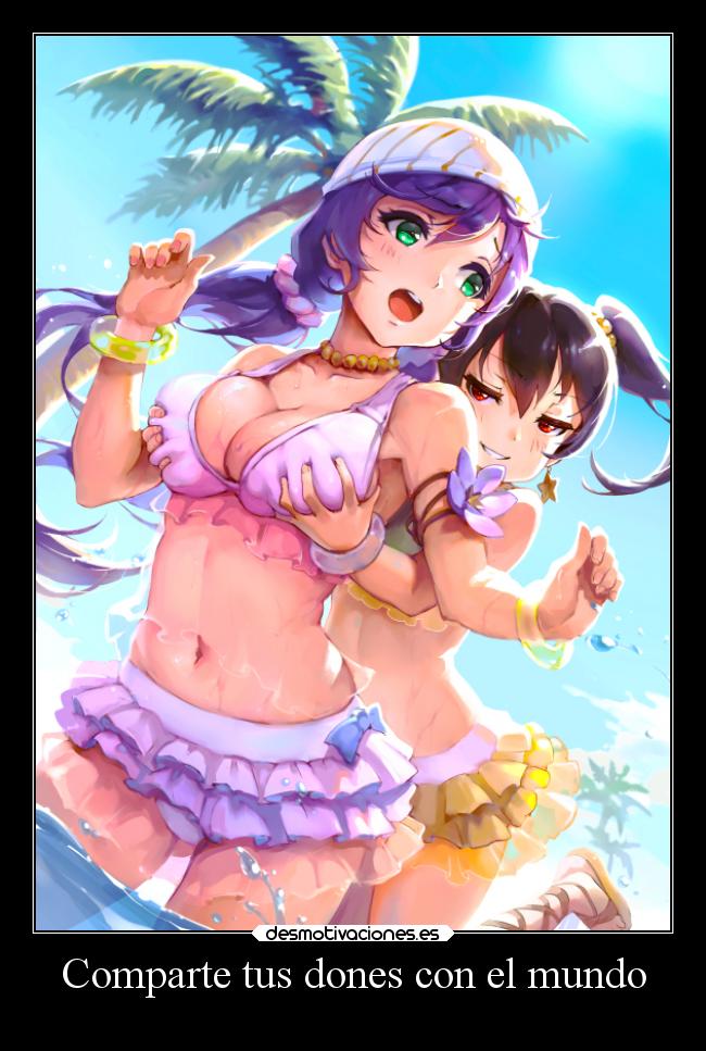 Comparte tus dones con el mundo -